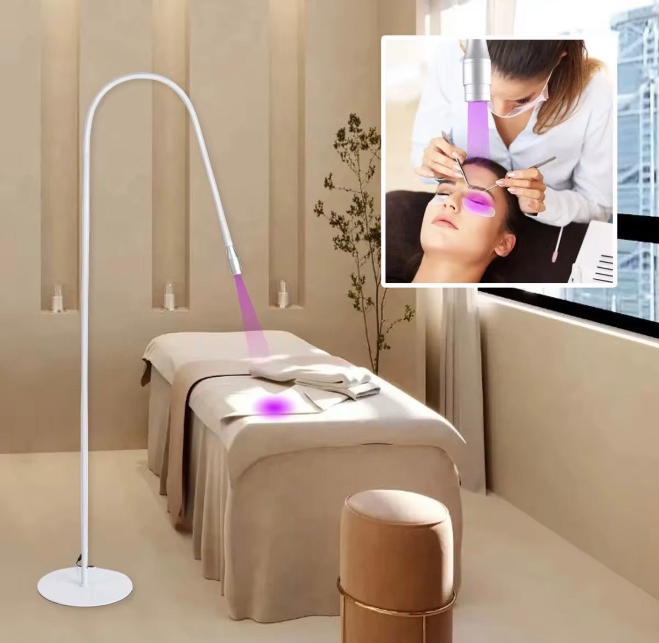 Lampada UV Professionale per Extension Ciglia – 10W