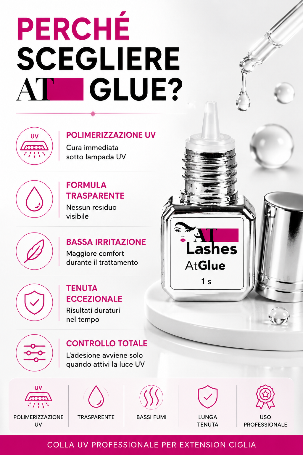 Colla UV Extension Ciglia