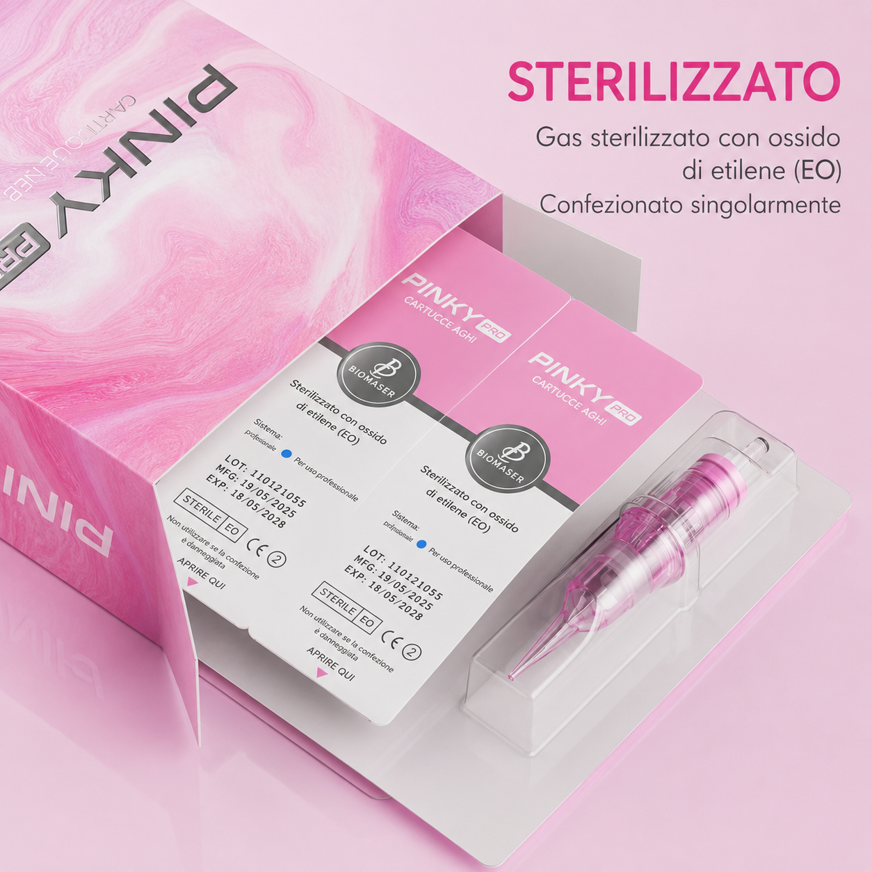 Cartucce Aghi Pinky Pro Biomaser