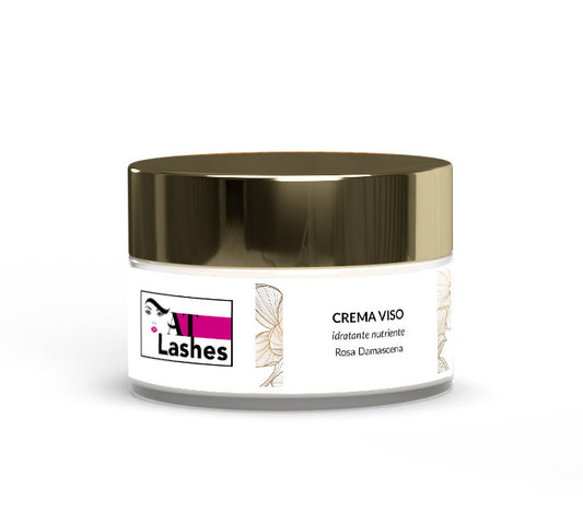 Crema viso Idratante Rosa Damascena