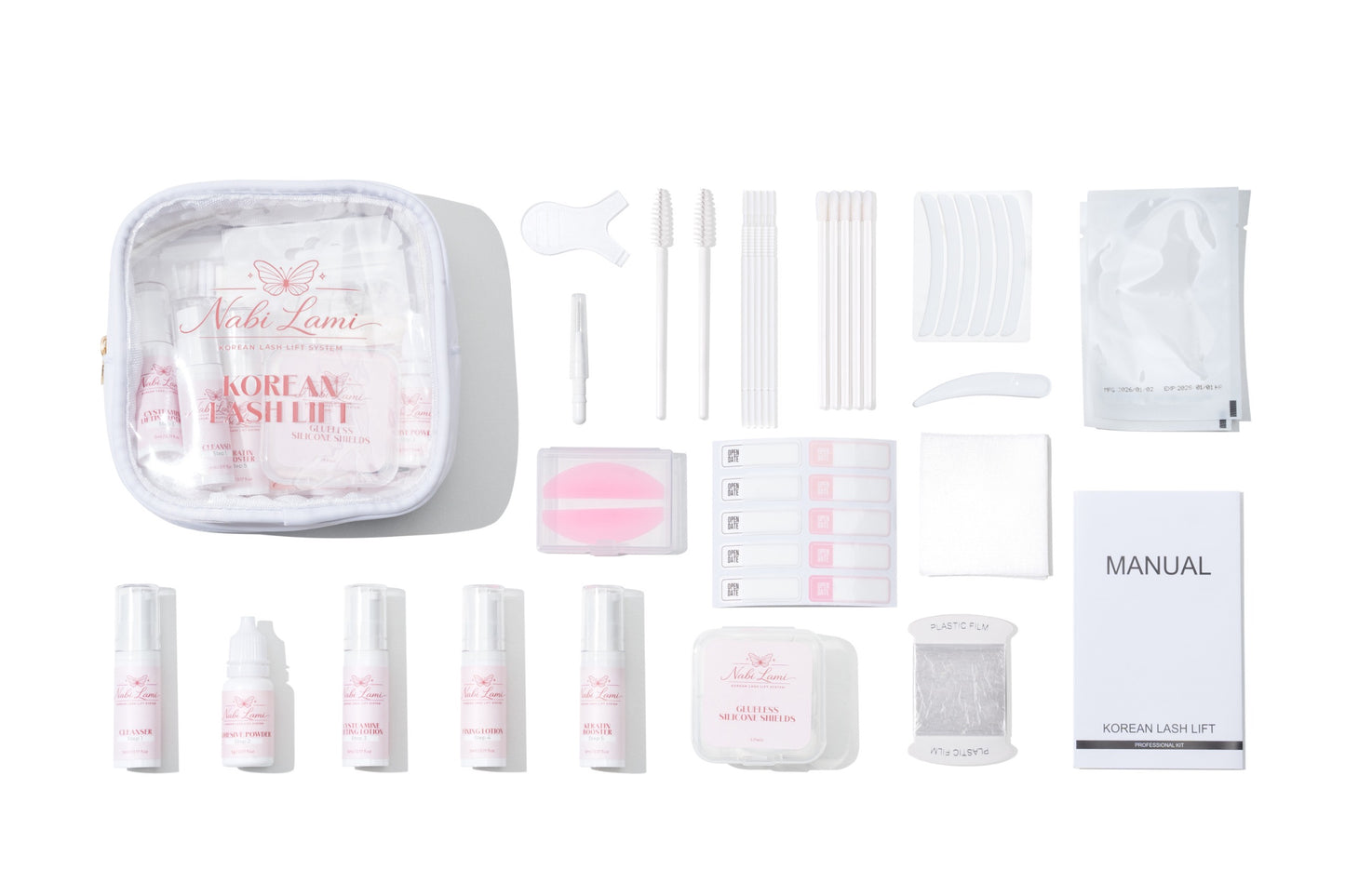 NABI LAMI – Kit Laminazione Ciglia Coreana Professionale 5 Step