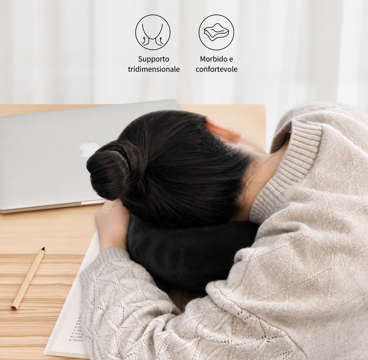 CUSCINO ERGONOMICO per piercing