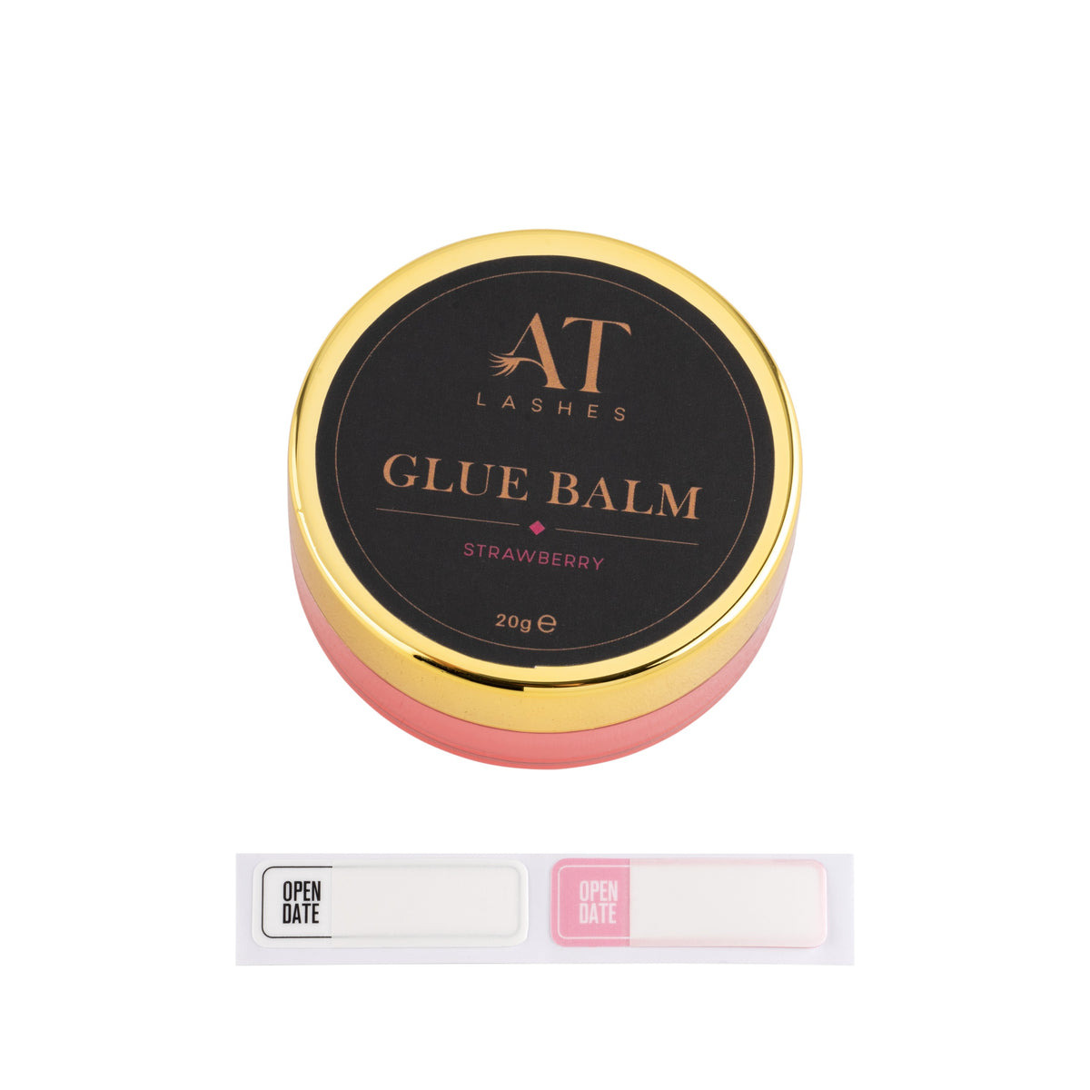 Glue Balm Strawberry 20 g – vista frontale