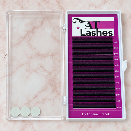 Box extension ciglia 5WU AT Lashes