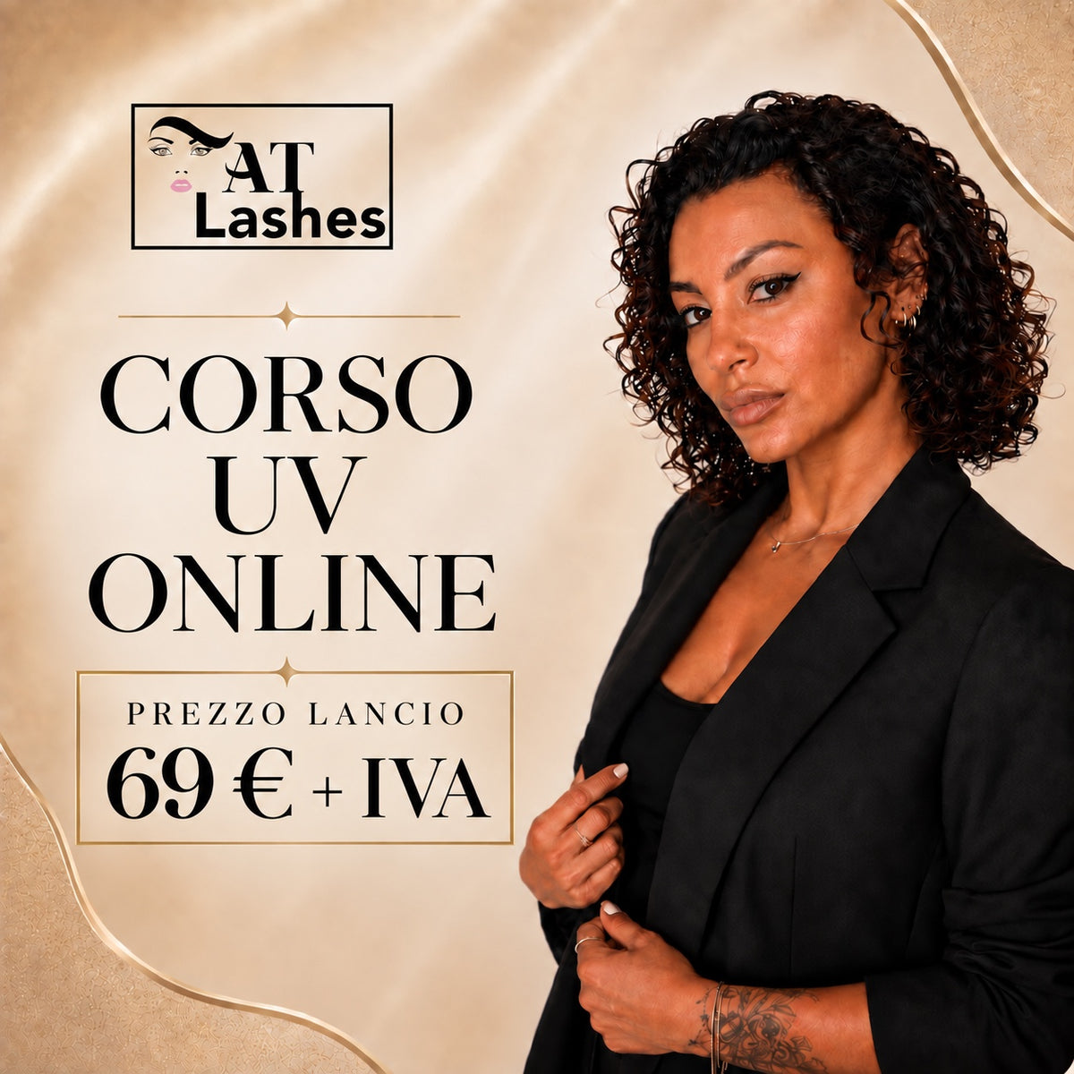 Prenotazione Masterclass Pratica UV Method AT Lashes