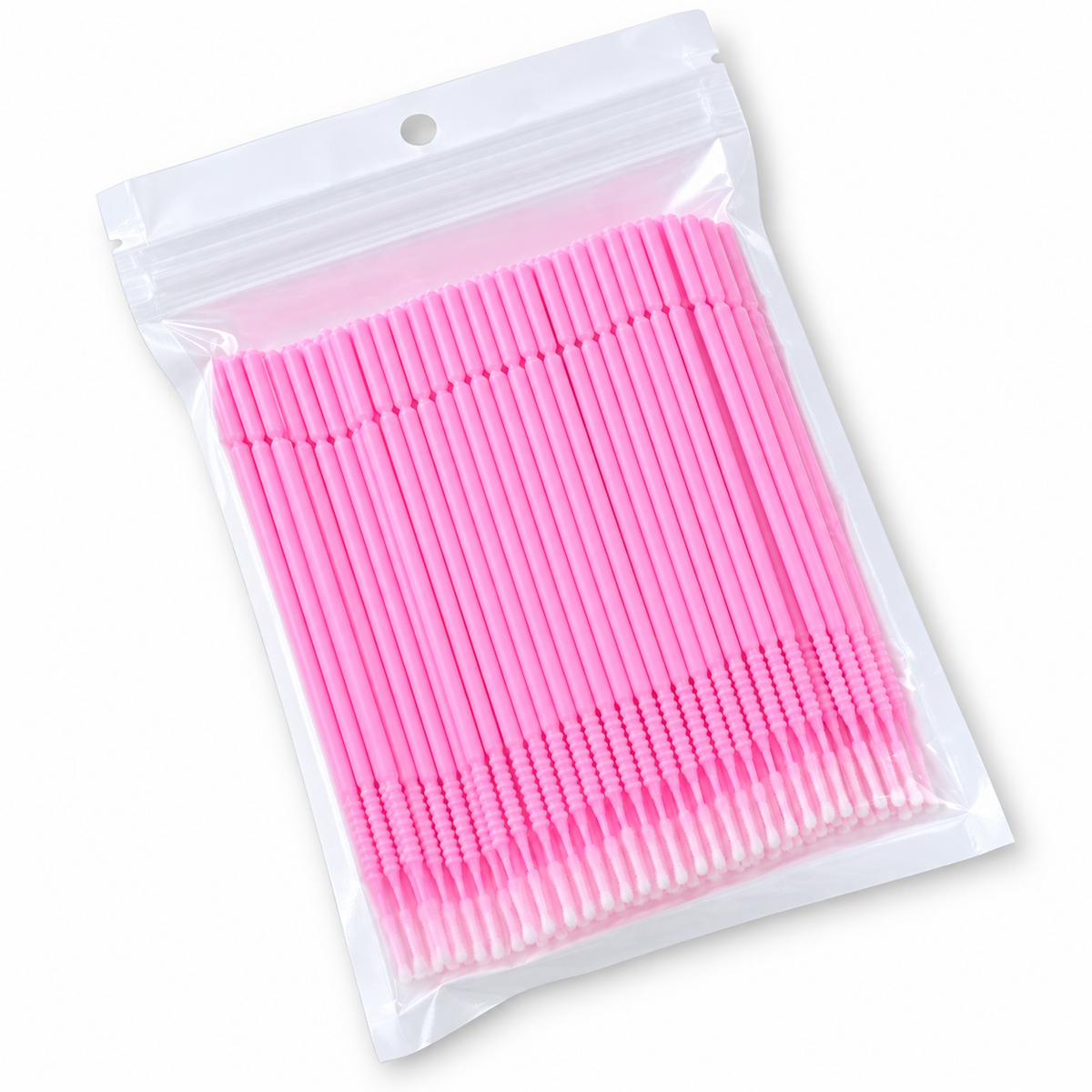 Microbrush rosa in confezione trasparente